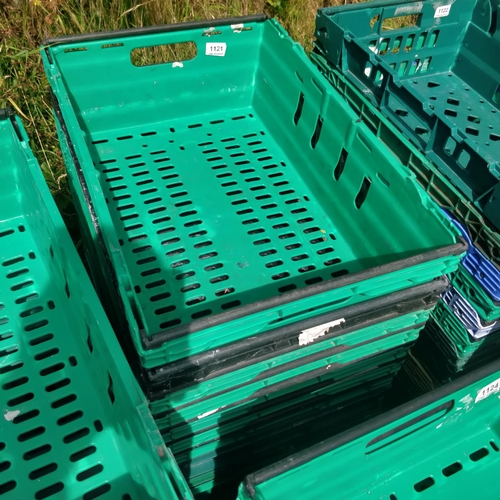 1121 - 10x Stacking Crates