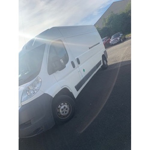 1098A - 2011 Citroen Relay Van, MOT To  4/3/23, 134/666 Miles, Going Well & Driving 100%