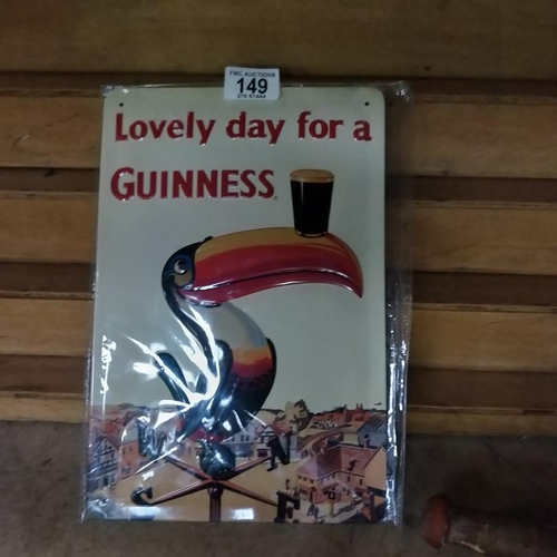 149 - Tin Guinness Sign