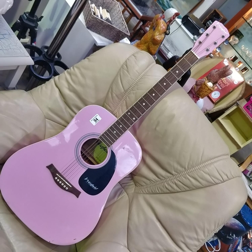 94 - Lovely Pink Westfield Guitar