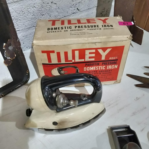 61 - Tilley Iron In Box