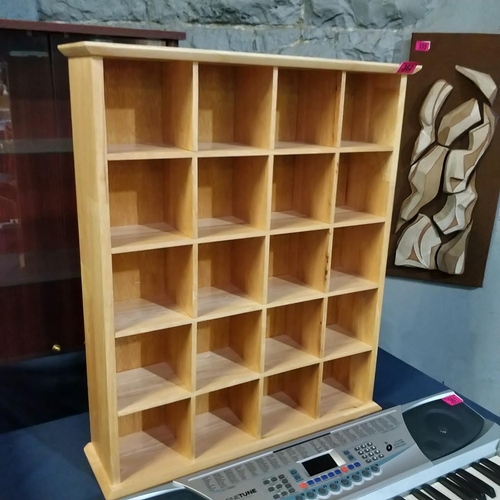 362 - Set Of Wooden Sorter Shelves