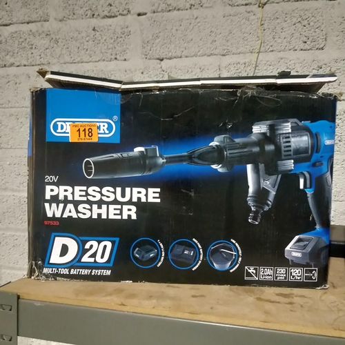 118 - New Draper Pressure Washer