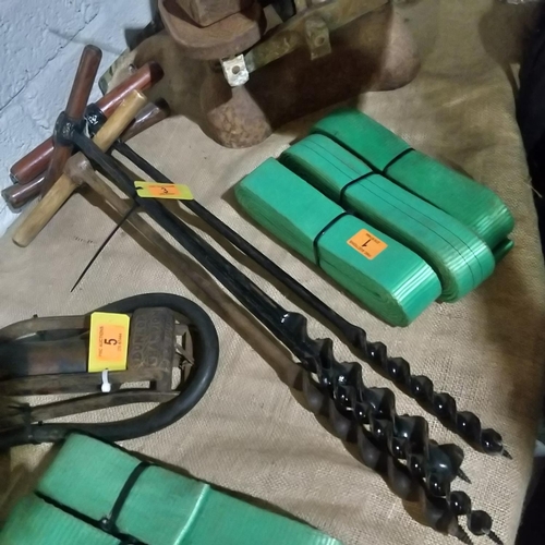 3 - Lot Of 4 Drill/Hole borers