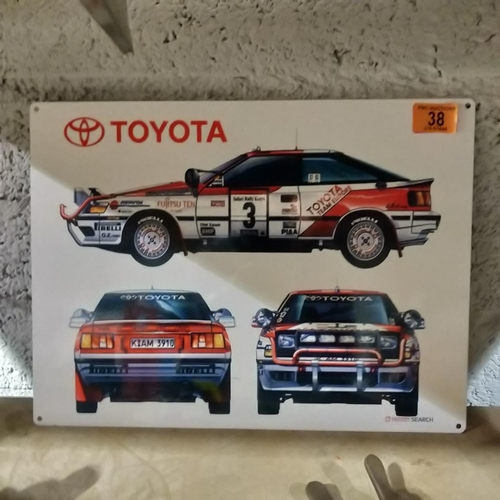 38 - Toyota Sign