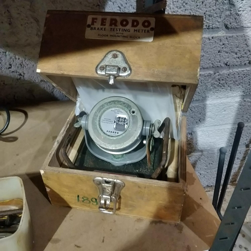 45 - Vintage Ferodo Brake Testing Metre