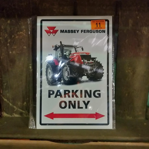 11 - MF Parking Only Sign