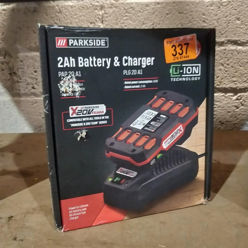 337 - Parkside Battery Charger