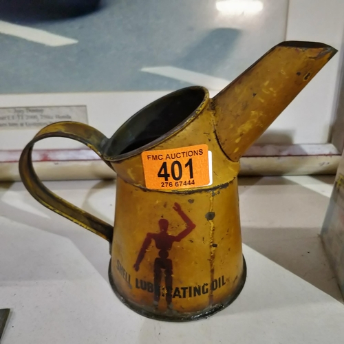 401 - Old shell Oil Jug