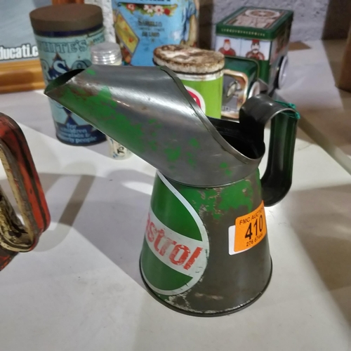 410 - Castrol Oil Jug