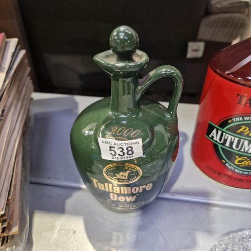 538 - Tullamore Dew Jug