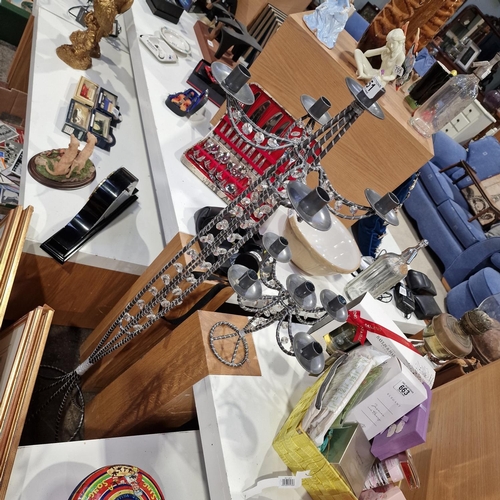 651 - Tall Candleabra & Other Table Candleabra