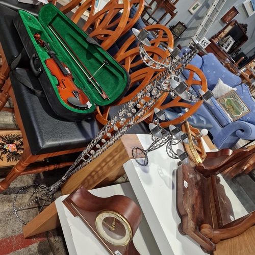 652 - Tall candleabra & Other Table Candleabra