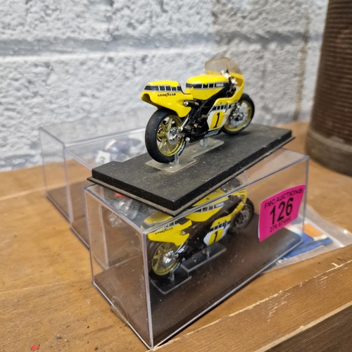 126 - 4 Motorbike Models Inc Joey Dunlop