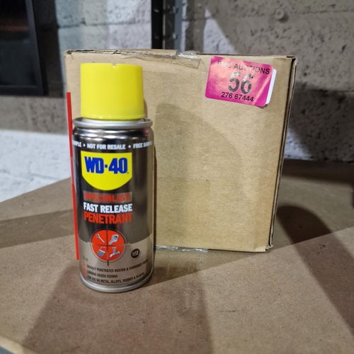 56 - Box Of 12x WD40 Quick Release