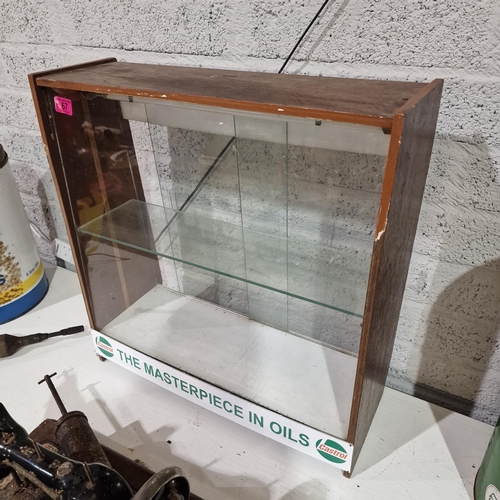 67 - Castrol Display Cabinet