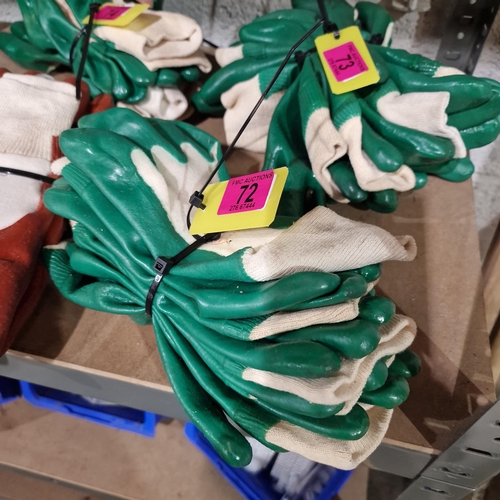 72 - 5 Pairs Of Work Gloves