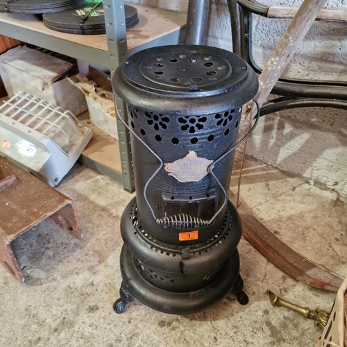 1 - Old Stove With Electric Light