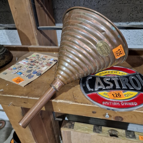 125 - Copper Funnel