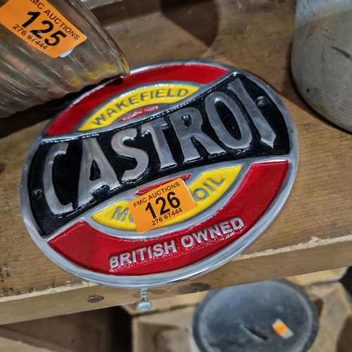 126 - Castrol Sign