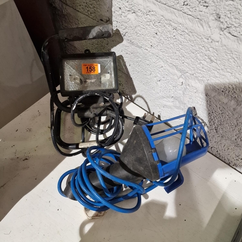 158 - Work Light & Other For Spares/Repair