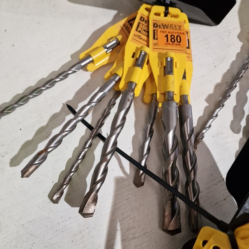 180 - Lot Of Dewalt SDS Drill Bits