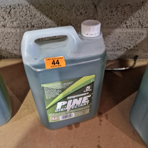 44 - 5 Ltrs Of Disinfectant