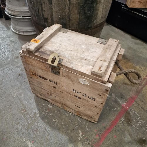 496 - Old Wooden Crate