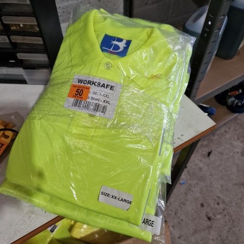 50 - Lot Of Hi Vis Polo Shirts