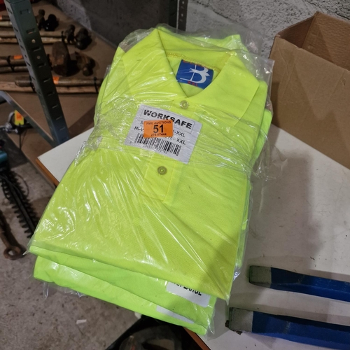 51 - Lot Of Hi Vis Polo Shirts