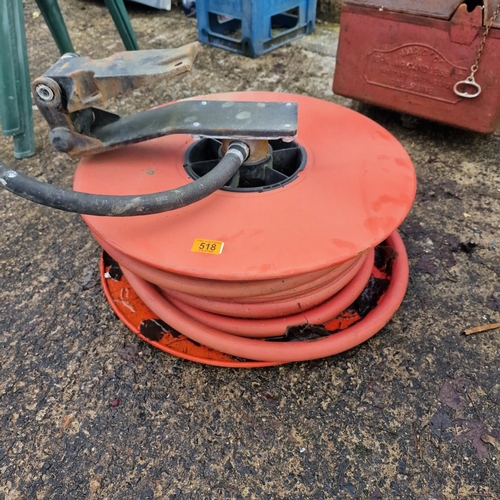 518 - Fire Hose On Reel