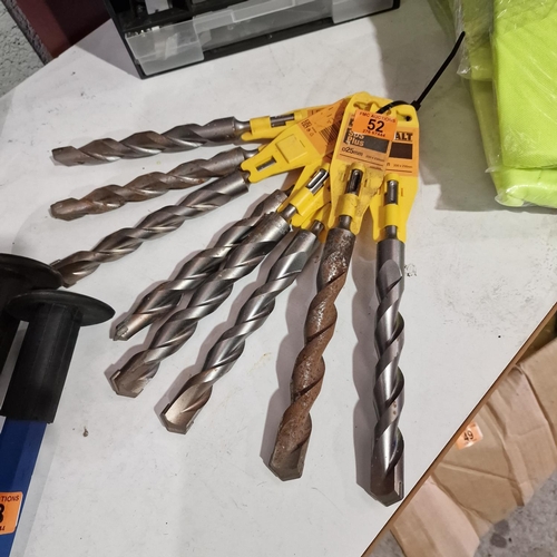 52 - Lot Of Dewalt SDS Drill Bits