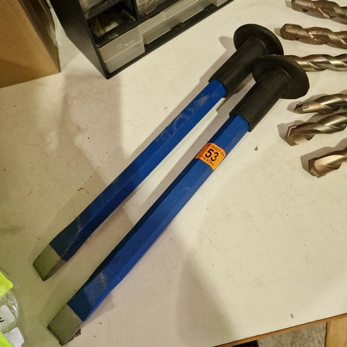 53 - 2 Large Chisels