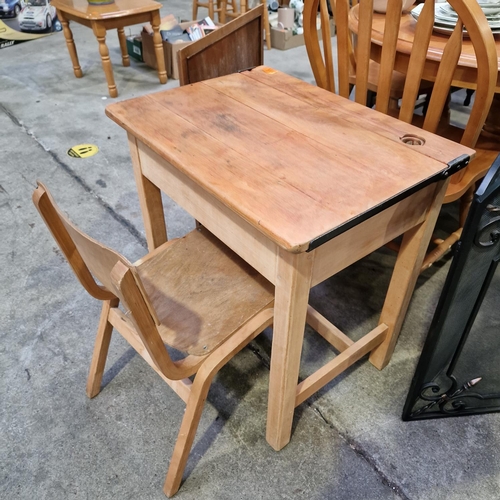 115 - Childs School Desk & Chair