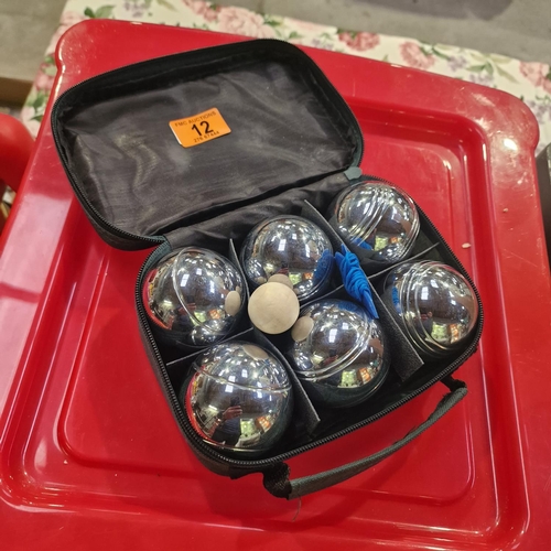 12 - Set Of Metal Boules