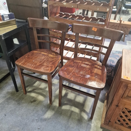 5 - Pair Of Retro Chairs