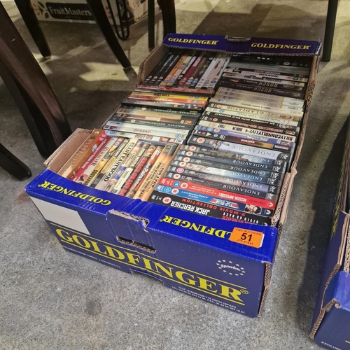 51 - Box Of DVD's