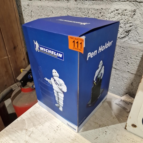 111 - Michelin Desk Pen Holder - Original Promotion Item