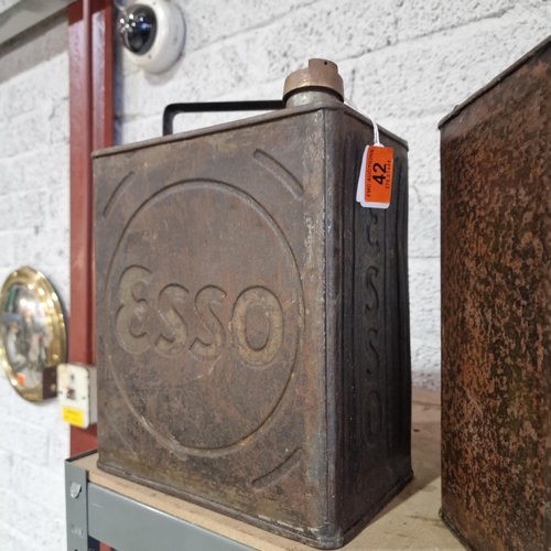 42 - 1935 Esso 2 Gallon Can