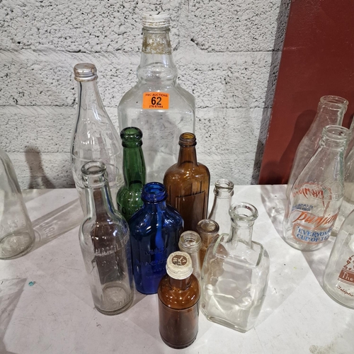 62 - Lor od Assorted Bottles inc McTodd & Co Coleraine