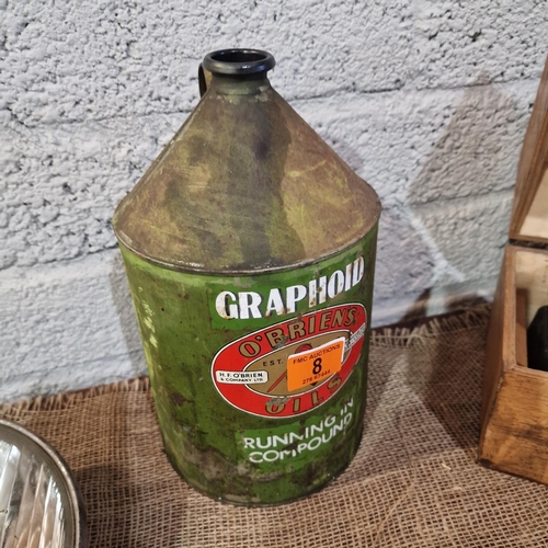 8 - Old O'Briens Graphoid Can