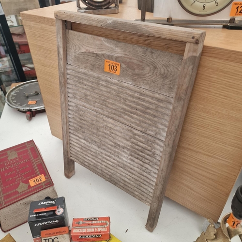 103 - Old Washboard