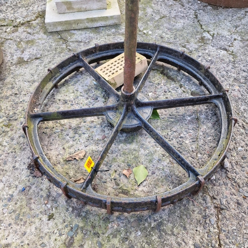 1377 - Cast Iron Wheel