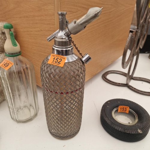 152 - Unusual Soda Syphon Bottle