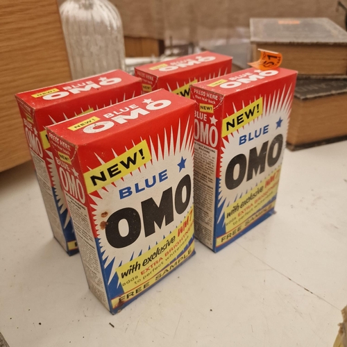 251 - A Lot Of 4 Omo Blue Washing Powder