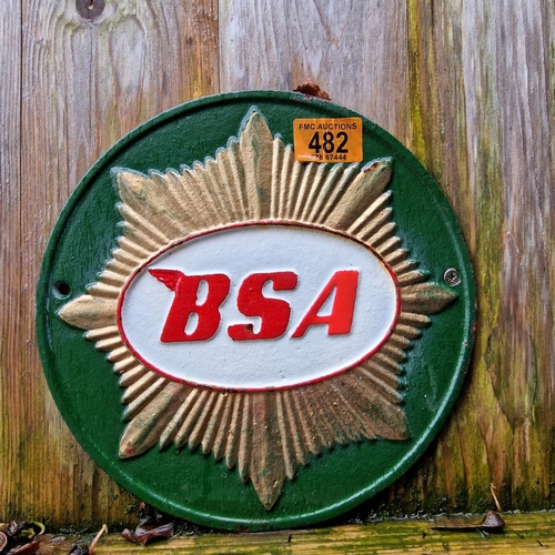 482 - BSA Sign