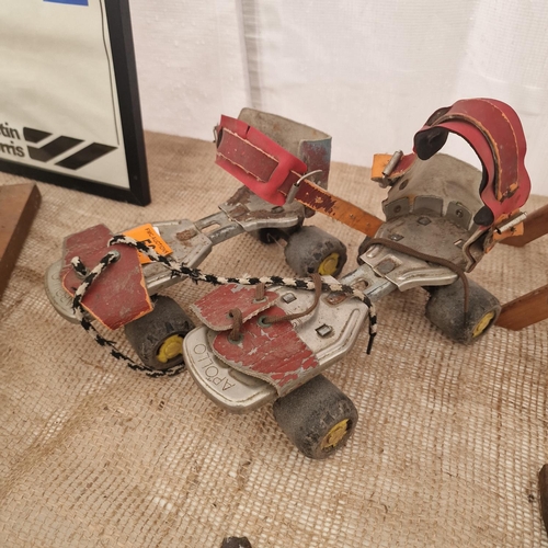 50 - Old Pair Of Roller Skates