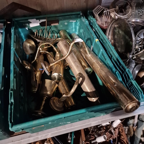 524 - Assorted Lot Of Brass Picture Lights