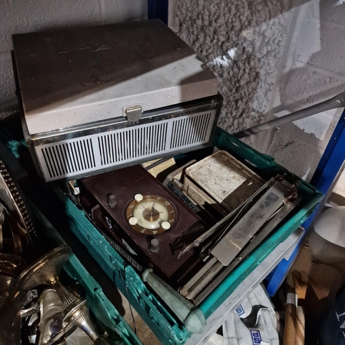 526 - Assorted Lot Of Old Electrical Radios etc