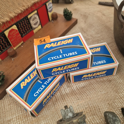 54 - 3 Original Rally Cycle Tubes